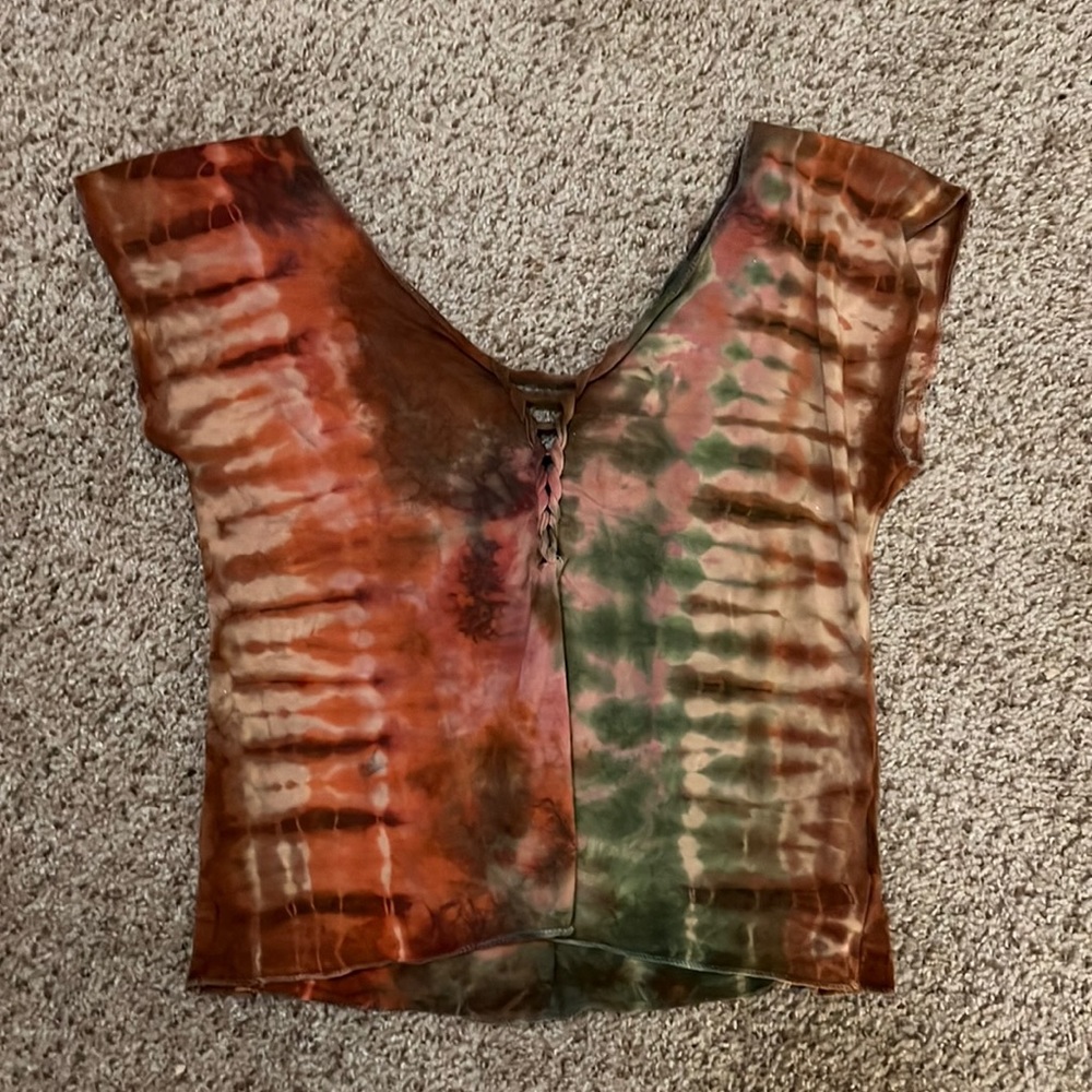 TyeDye String Shirt - Picture 3 of 6